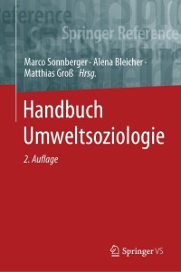 Imagen de portada: Handbuch Umweltsoziologie 2nd edition 9783658372170