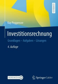 Cover image: Investitionsrechnung 4th edition 9783658372255