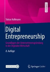 Cover image: Digital Entrepreneurship 8th edition 9783658372590