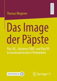 Cover image: Das Image der Päpste 9783658372750