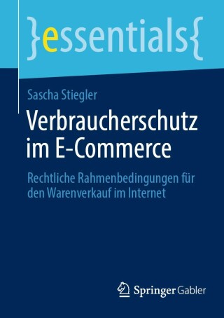 Omslagafbeelding: Verbraucherschutz im E-Commerce 9783658373191