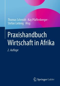 Omslagafbeelding: Praxishandbuch Wirtschaft in Afrika 2nd edition 9783658373474