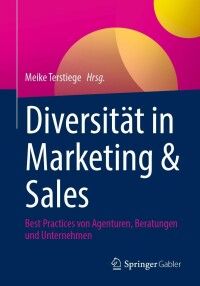 Cover image: Diversität in Marketing & Sales 9783658373573