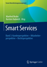 Cover image: Smart Services 9783658373832