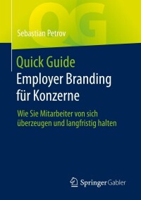 Imagen de portada: Quick Guide Employer Branding für Konzerne 9783658374129