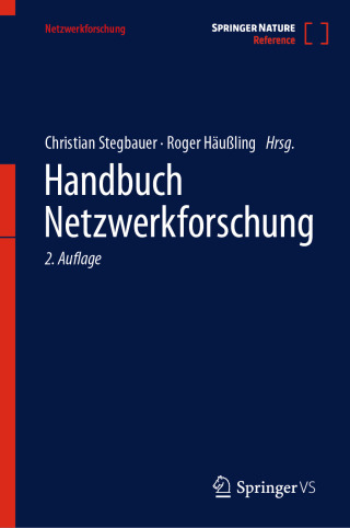 表紙画像: Handbuch Netzwerkforschung 2nd edition 9783658375027