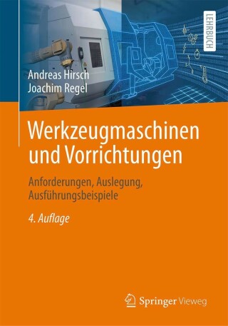 Immagine di copertina: Werkzeugmaschinen und Vorrichtungen 4th edition 9783658376574
