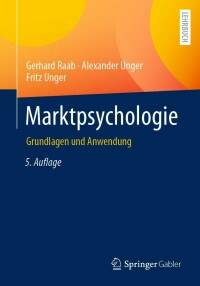 Titelbild: Marktpsychologie 5th edition 9783658376871