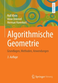 Cover image: Algorithmische Geometrie 3rd edition 9783658377106