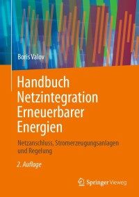 Cover image: Handbuch Netzintegration Erneuerbarer Energien 2nd edition 9783658377908