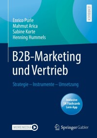 Cover image: B2B-Marketing und Vertrieb 9783658378660
