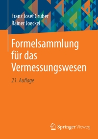 Immagine di copertina: Formelsammlung für das Vermessungswesen 21st edition 9783658378721