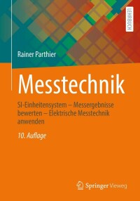 Cover image: Messtechnik 10th edition 9783658379704