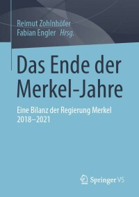 Imagen de portada: Das Ende der Merkel-Jahre 9783658380014