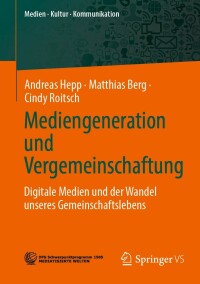 Cover image: Mediengeneration und Vergemeinschaftung 9783658380199