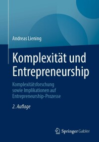 Imagen de portada: Komplexität und Entrepreneurship 2nd edition 9783658380274