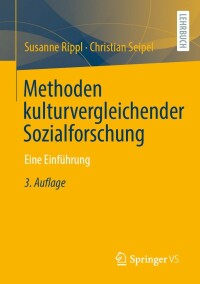 Cover image: Methoden kulturvergleichender Sozialforschung 3rd edition 9783658381561