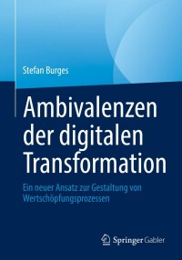 Cover image: Ambivalenzen der digitalen Transformation 9783658381721