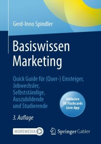 Imagen de portada: Basiswissen Marketing 3rd edition 9783658383381