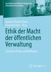 Imagen de portada: Ethik der Macht der öffentlichen Verwaltung 9783658383534