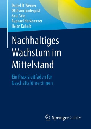 Immagine di copertina: Nachhaltiges Wachstum im Mittelstand 9783658383619