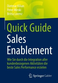 Cover image: Quick Guide Sales Enablement 9783658383848