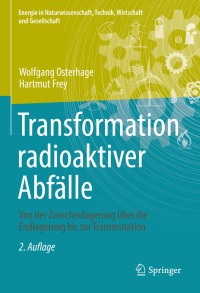 Cover image: Transformation radioaktiver Abfälle 2nd edition 9783658385187
