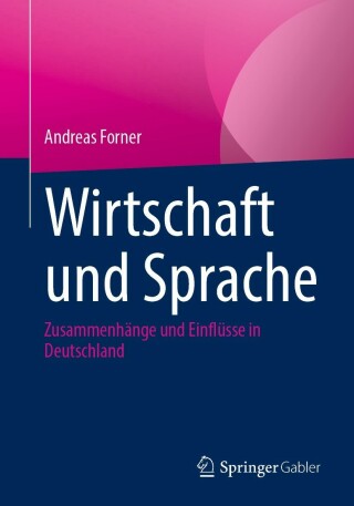 Cover image: Wirtschaft und Sprache 9783658387334