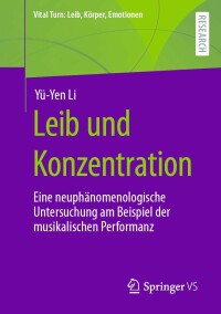 Cover image: Leib und Konzentration 9783658387600