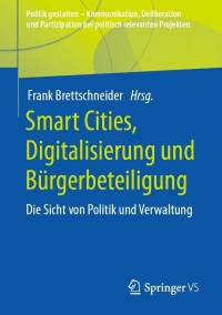 Imagen de portada: Smart Cities, Digitalisierung und Bürgerbeteiligung 9783658389680