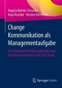 Imagen de portada: Change Kommunikation als Managementaufgabe 9783658390099