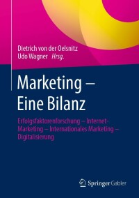 Cover image: Marketing – Eine Bilanz 9783658390341