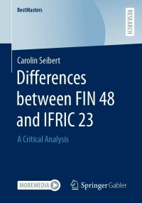 Cover image: Differences between FIN 48 and IFRIC 23 9783658390402