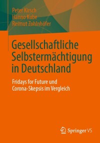 Imagen de portada: Gesellschaftliche Selbstermächtigung in Deutschland 9783658390860