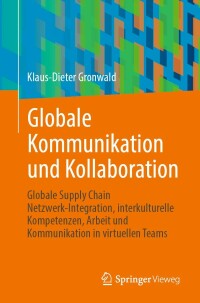 Cover image: Globale Kommunikation und Kollaboration 9783658390983