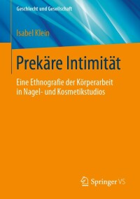 Imagen de portada: Prekäre Intimität 9783658391027