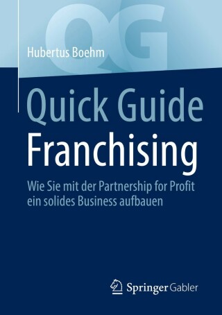 Imagen de portada: Quick Guide Franchising 9783658391300