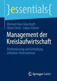 Imagen de portada: Management der Kreislaufwirtschaft 9783658392246