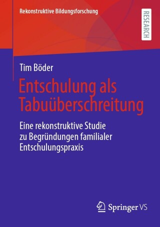 Cover image: Entschulung als Tabuüberschreitung 9783658392826