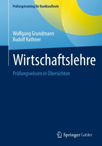 Cover image: Wirtschaftslehre 9783658393472