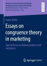 Titelbild: Essays on congruence theory in marketing 9783658393632