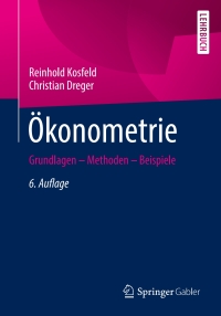 Cover image: Ökonometrie 6th edition 9783658393724