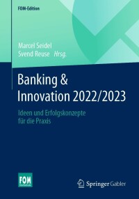 Omslagafbeelding: Banking & Innovation 2022/2023 9783658393878