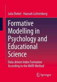 Cover image: Formative Modelling in Psychology and Educational Science 9783658394035