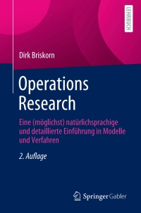 Titelbild: Operations Research 2nd edition 9783658394240