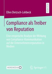 Cover image: Compliance als Treiber von Reputation 9783658394530