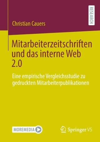 Cover image: Mitarbeiterzeitschriften und das interne Web 2.0 9783658395308