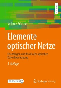 Titelbild: Elemente optischer Netze 3rd edition 9783658395568