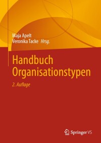 Cover image: Handbuch Organisationstypen 2nd edition 9783658395582