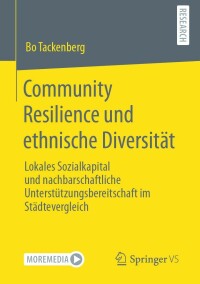 Imagen de portada: Community Resilience und ethnische Diversität 9783658397289